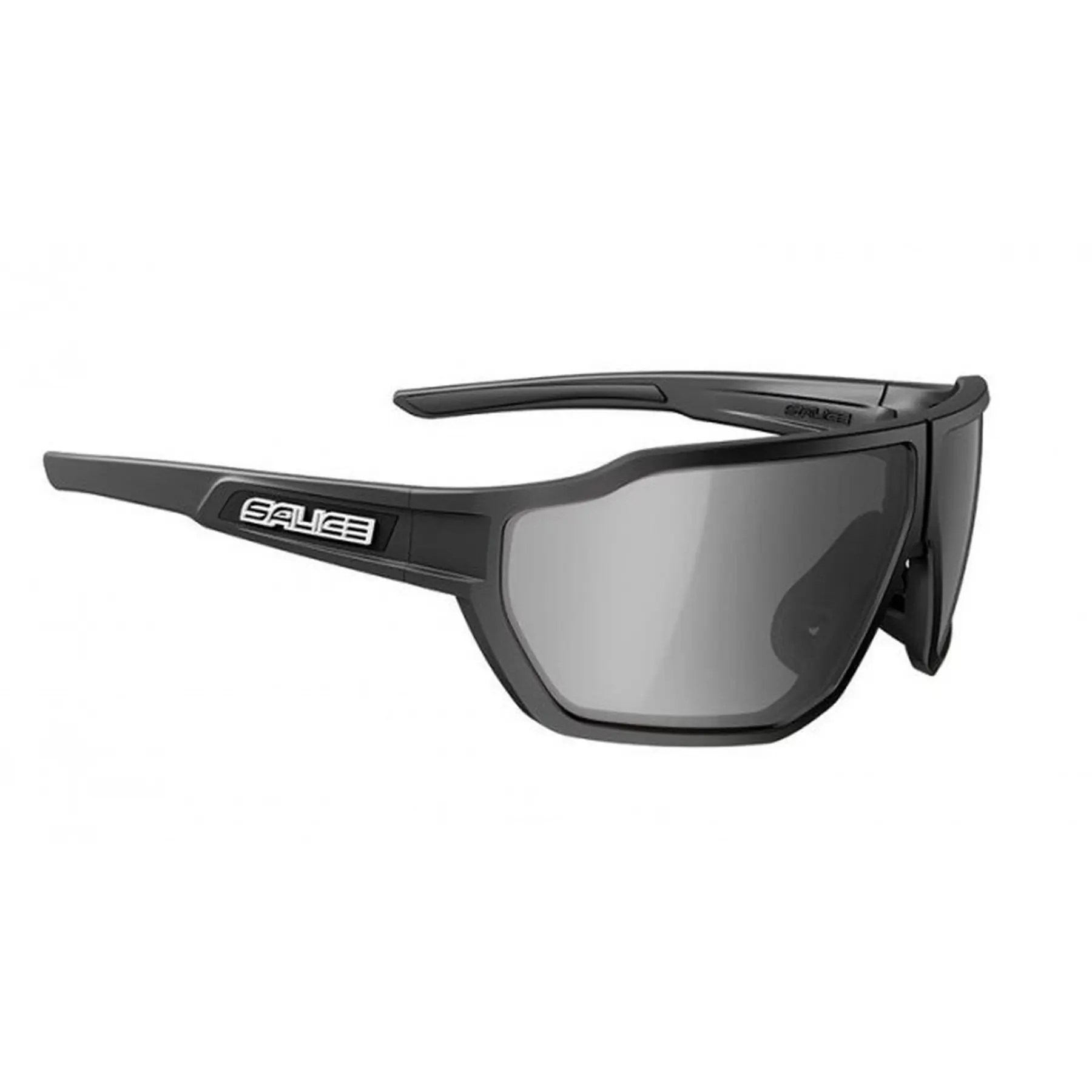 Salice 024 RW NERO/RW NERO Occhiali da Sole Neri per Uomo